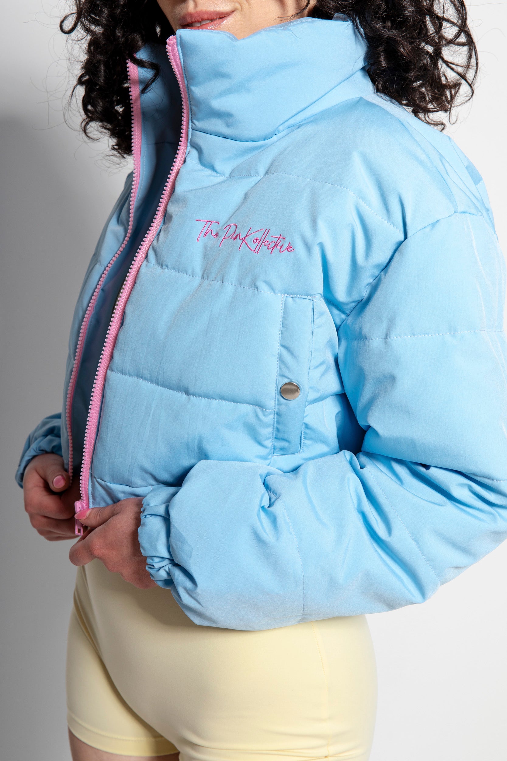 Pink puffer 2024 jacket australia